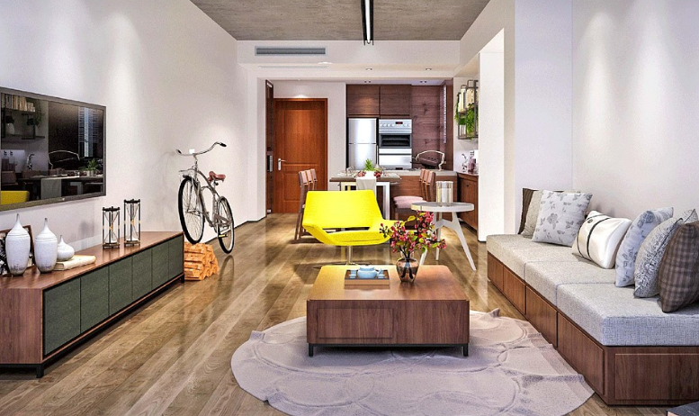 Handcrafted wooden furniture